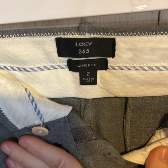J crew grey pants size 2. New no tags - Picture 2 of 2